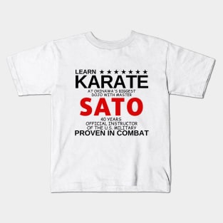 Learn Karate Sato Kids T-Shirt